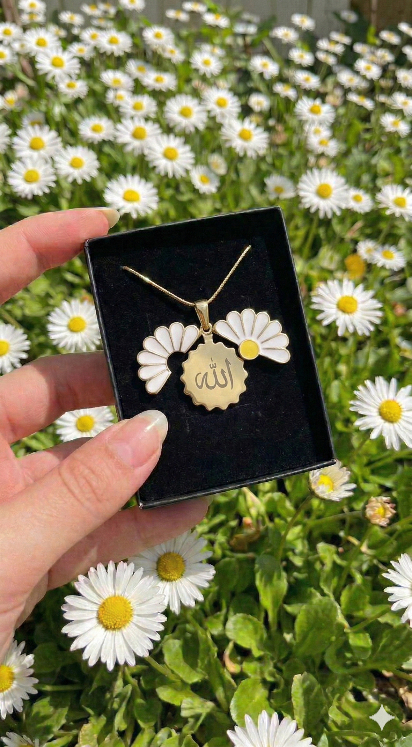 Kişiye Özel İsimli Papatya Kolye🌼